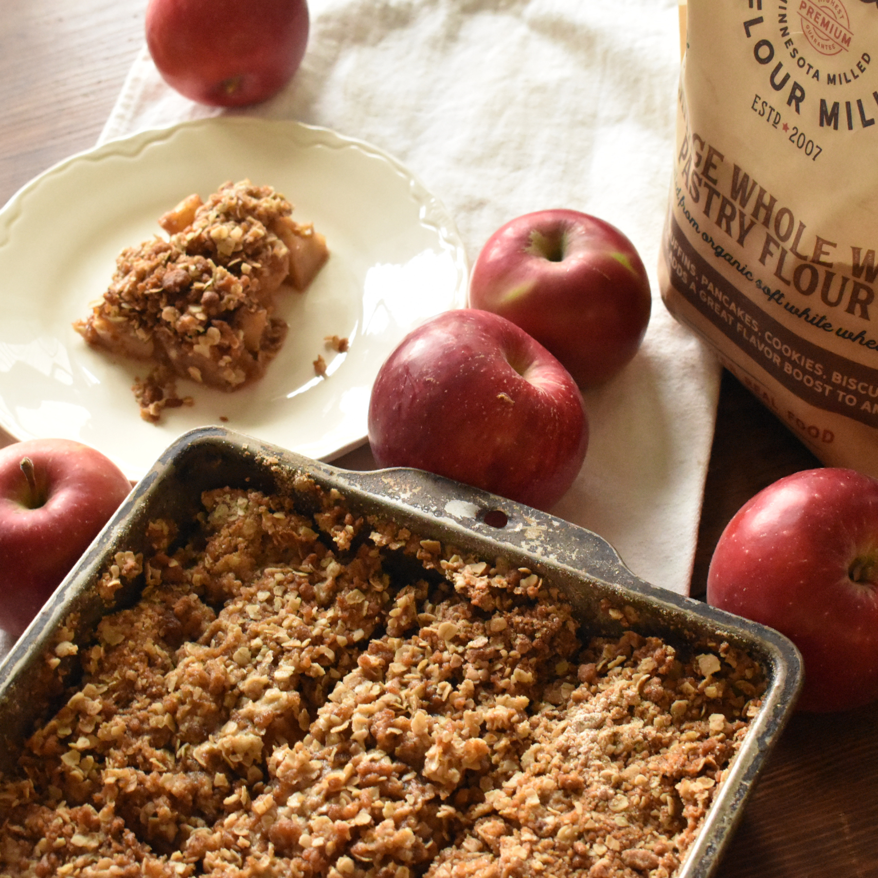 Apple Crisp Recipe – Sunrise Flour Mill