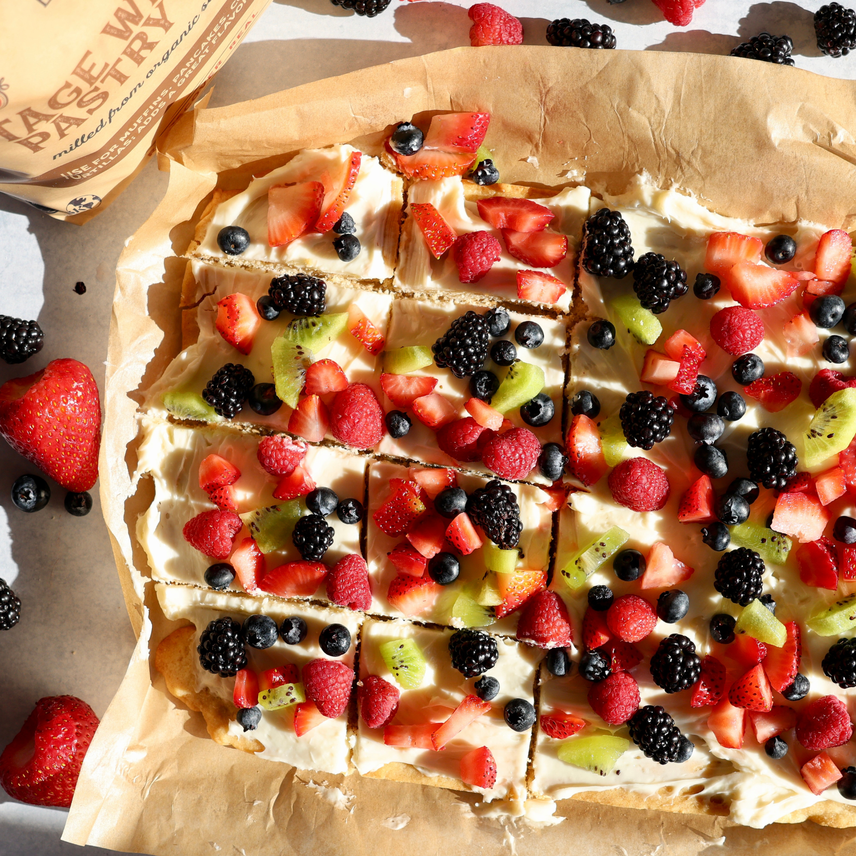 Heritage Fruit Pizza Recipe – Sunrise Flour Mill