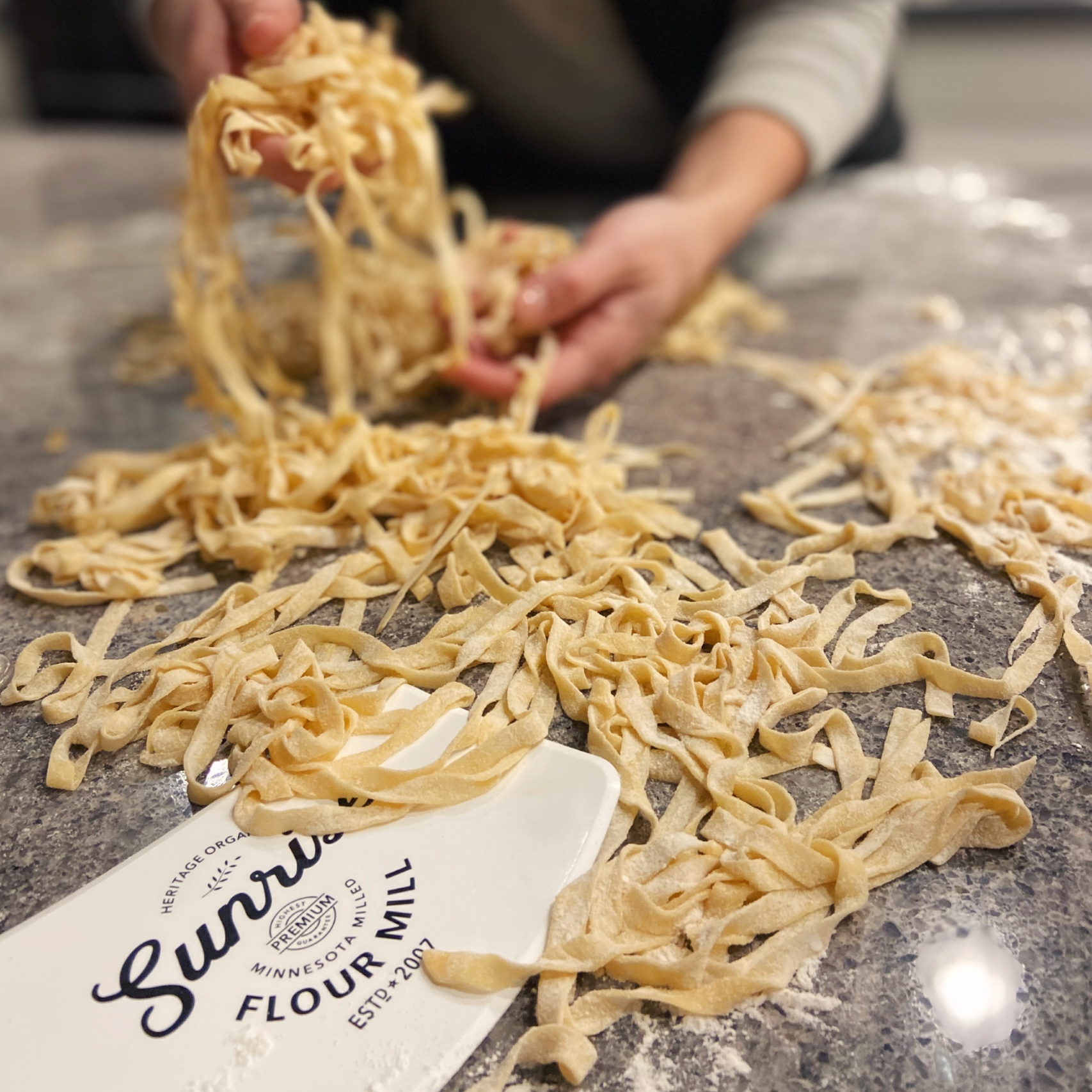 Easy Homemade Pasta With Fresh Milled Flour - WholeMade Homestead