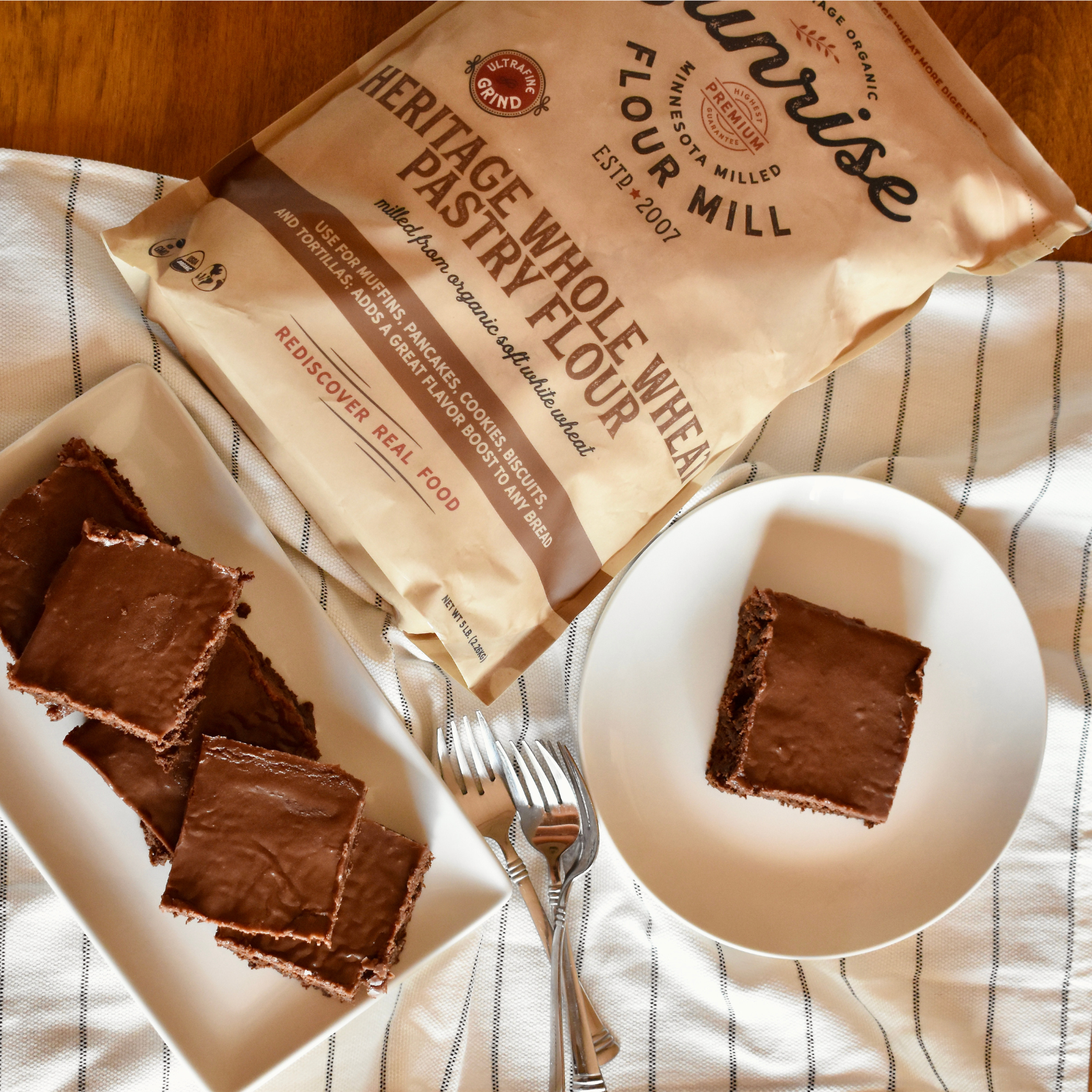 Heritage Brownie Recipe – Sunrise Flour Mill