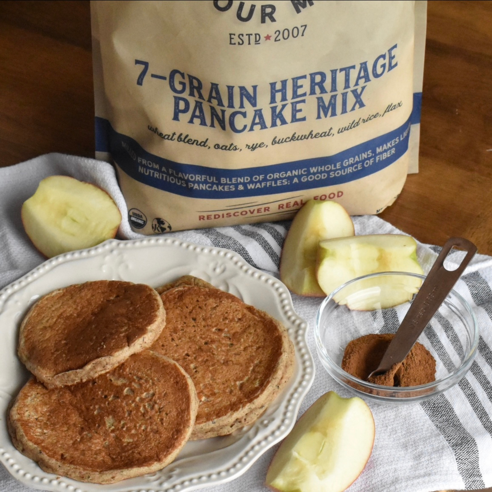 Apple Cinnamon Pancake Recipe
&ndash; Sunrise Flour Mill