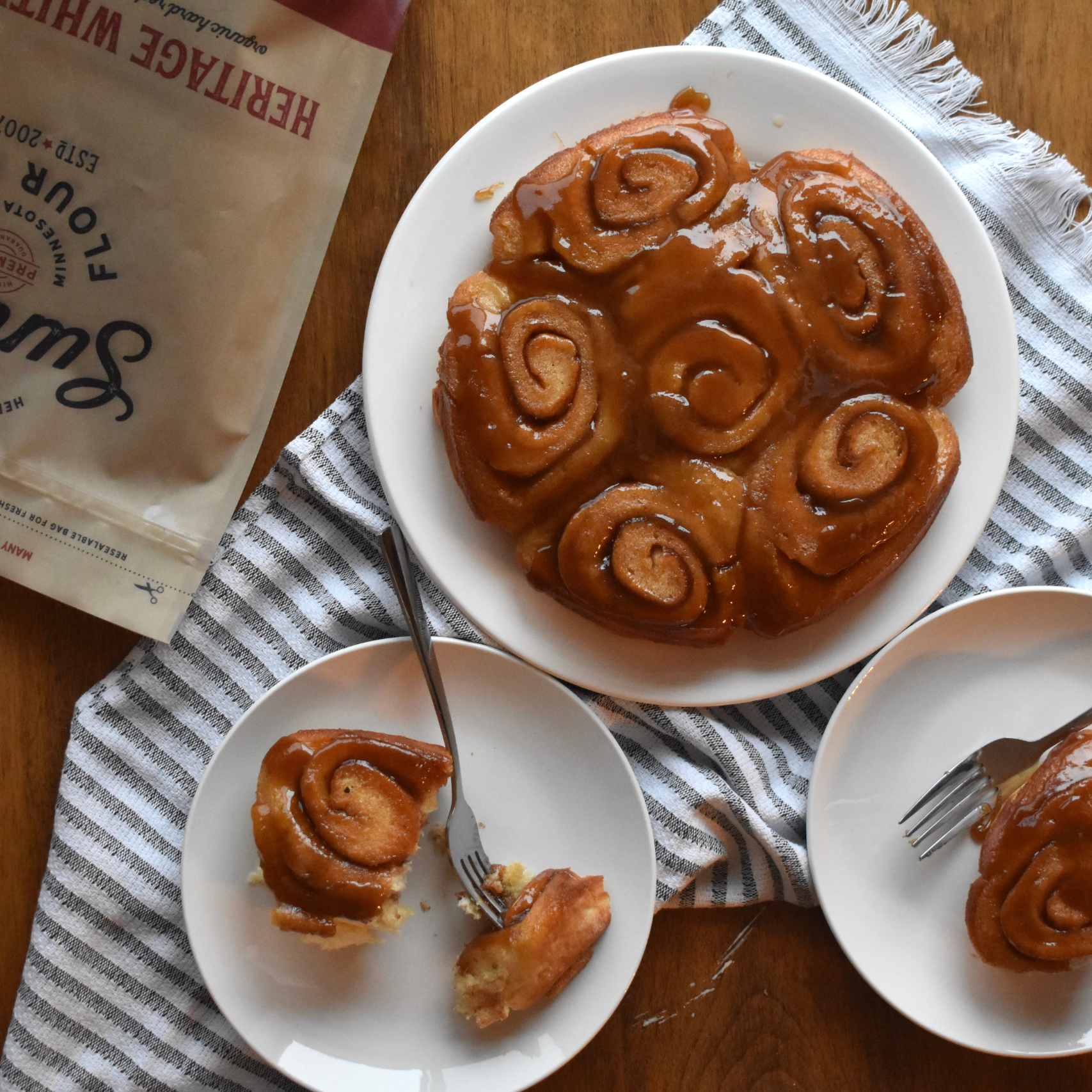 Heritage Caramel Rolls Recipe – Sunrise Flour Mill