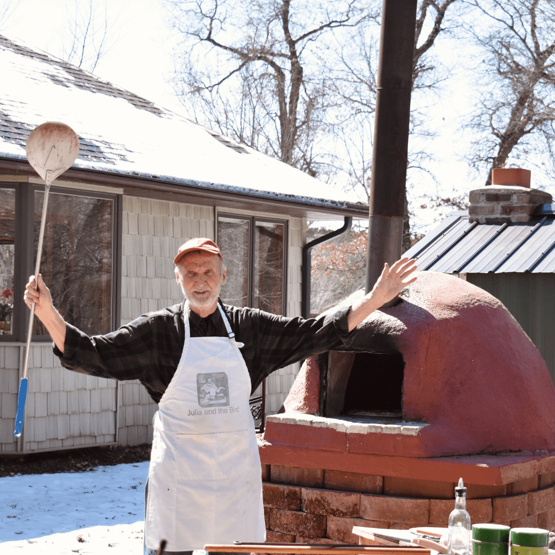 When You Turn Off A Wood-Fired Pizza Oven, Bake A Loaf Of Bread