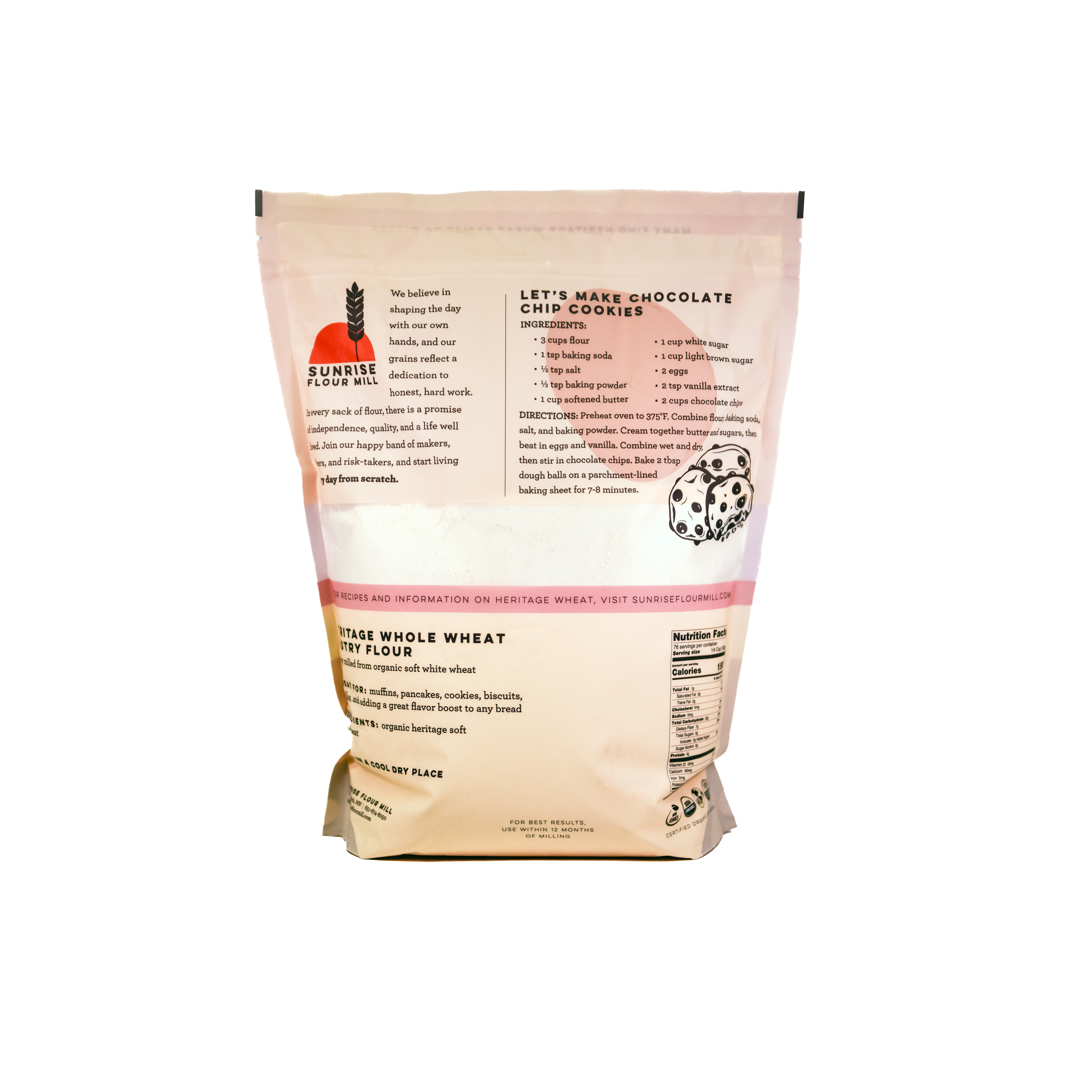 Heritage Whole Wheat Pastry Flour