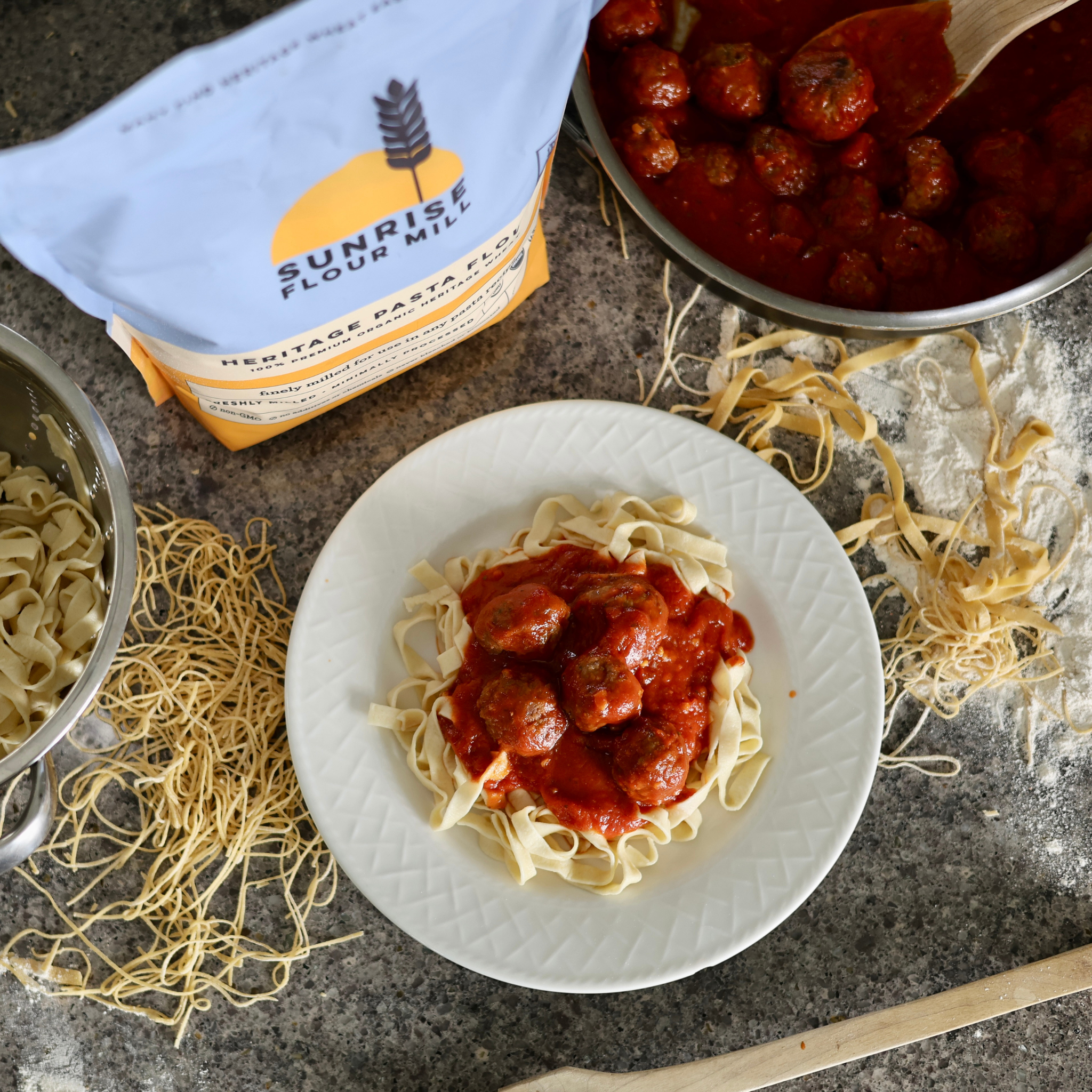 Heritage Pasta Flour (3 pack)