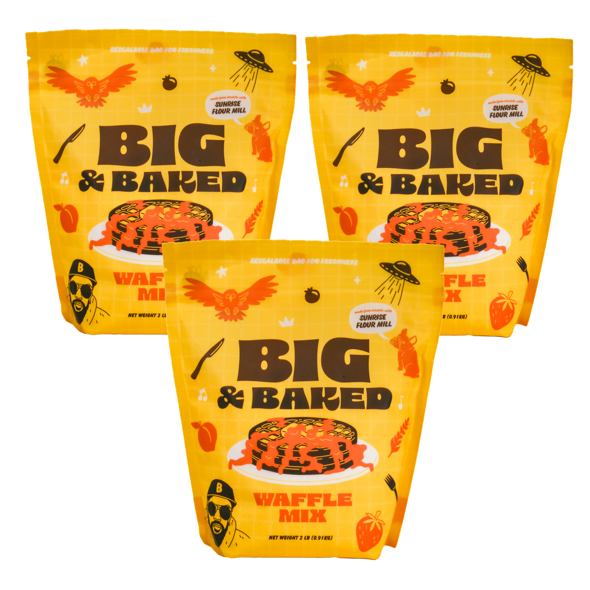 Big & Baked Waffle Mix (3 Pack)