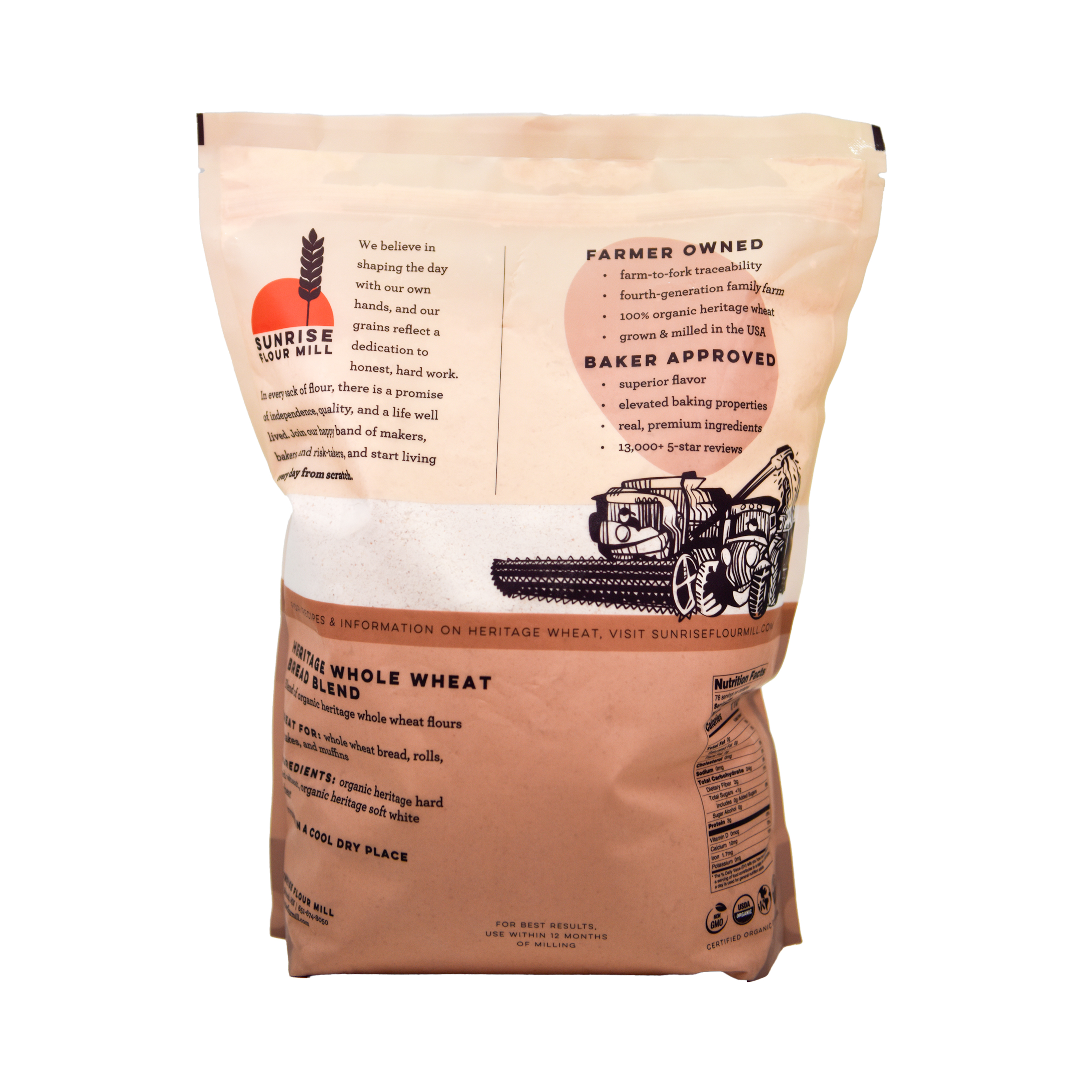 Heritage Whole Wheat Bread Blend