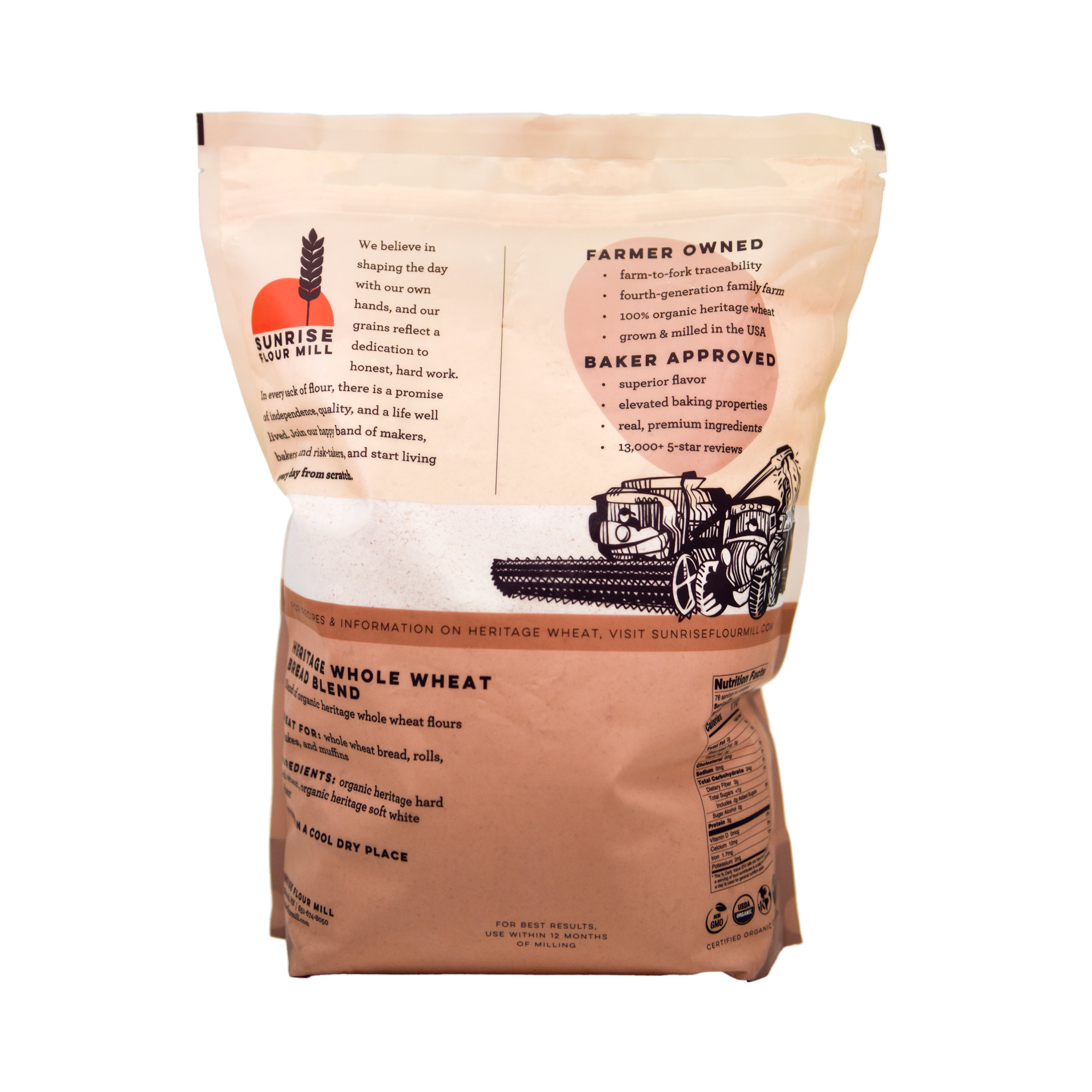 Heritage Whole Wheat Bread Blend