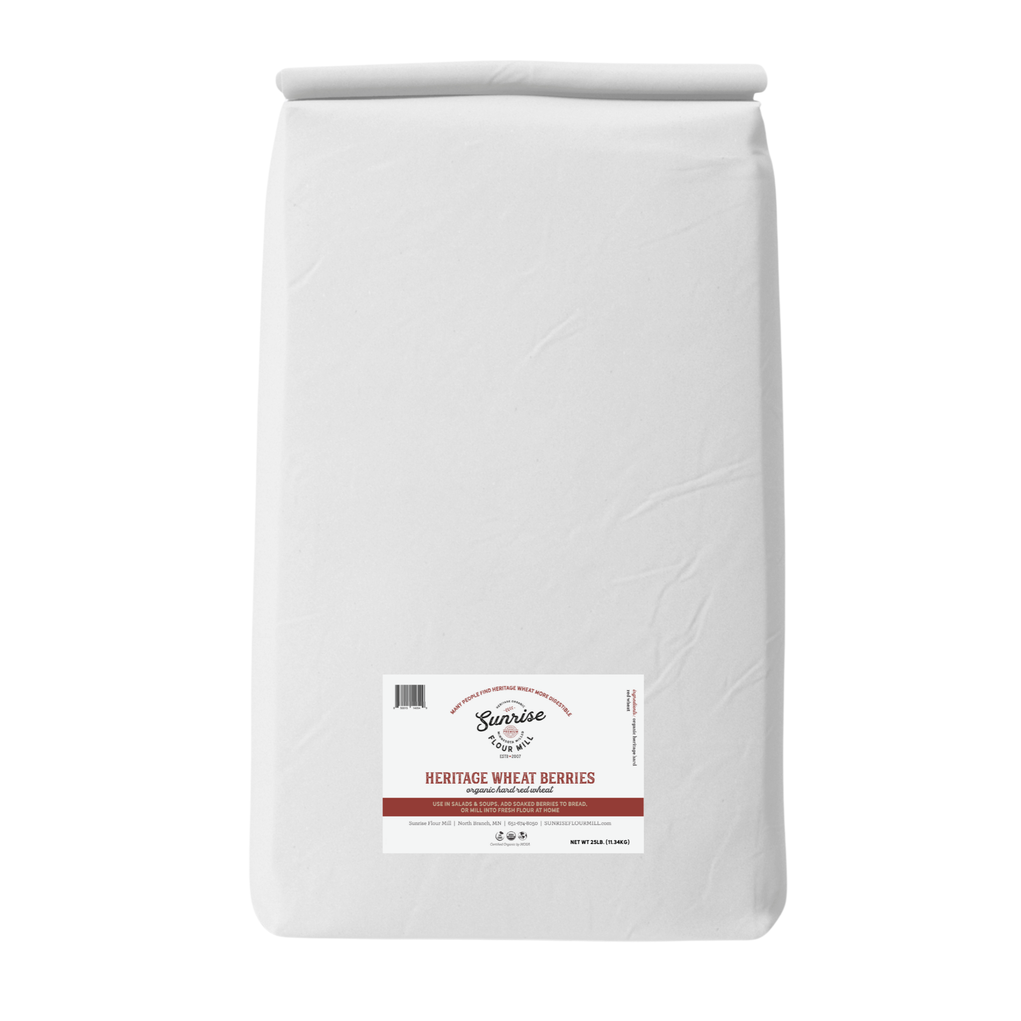 Heritage Hard Red Wheat Berries