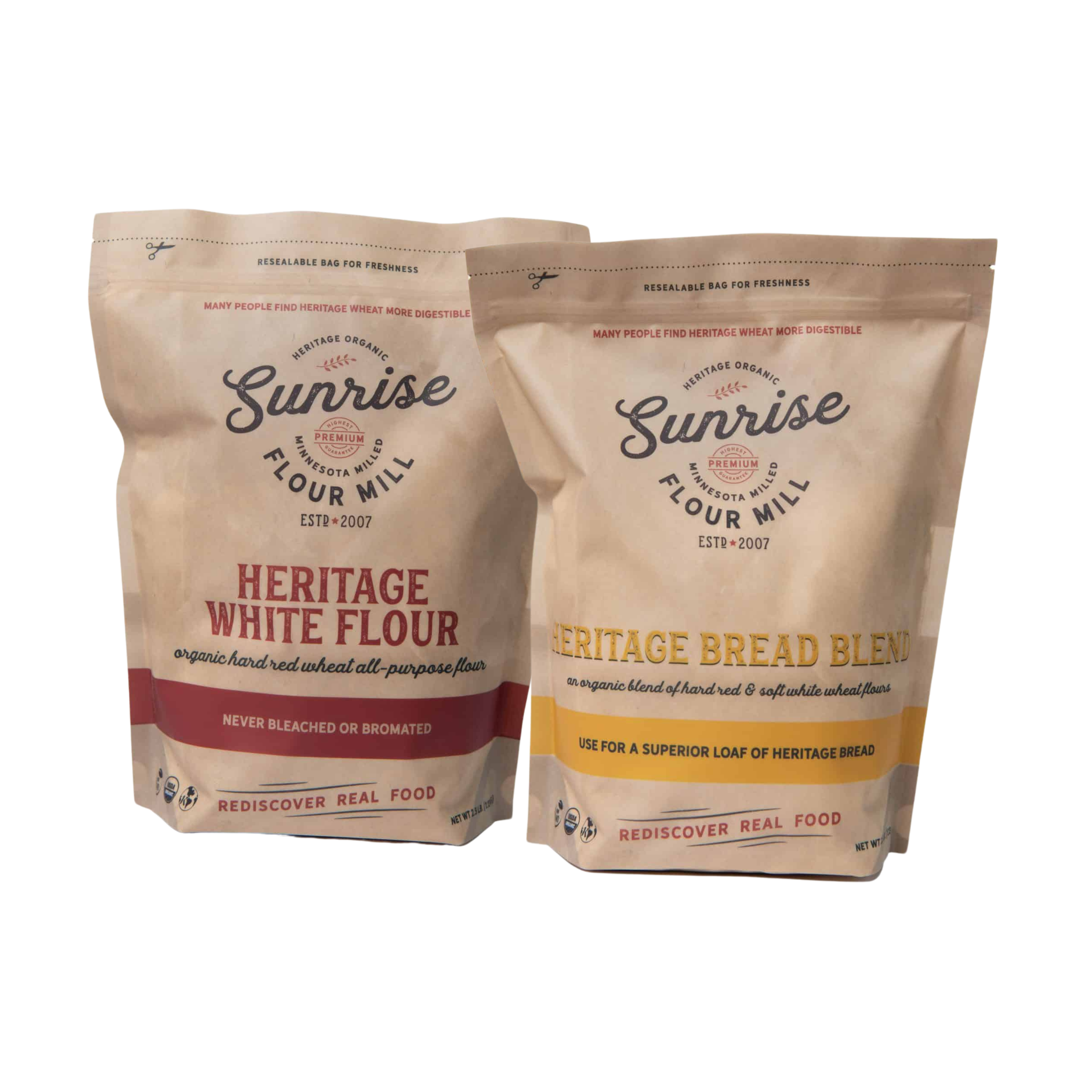 White Flour + Bread Blend – Sunrise Flour Mill