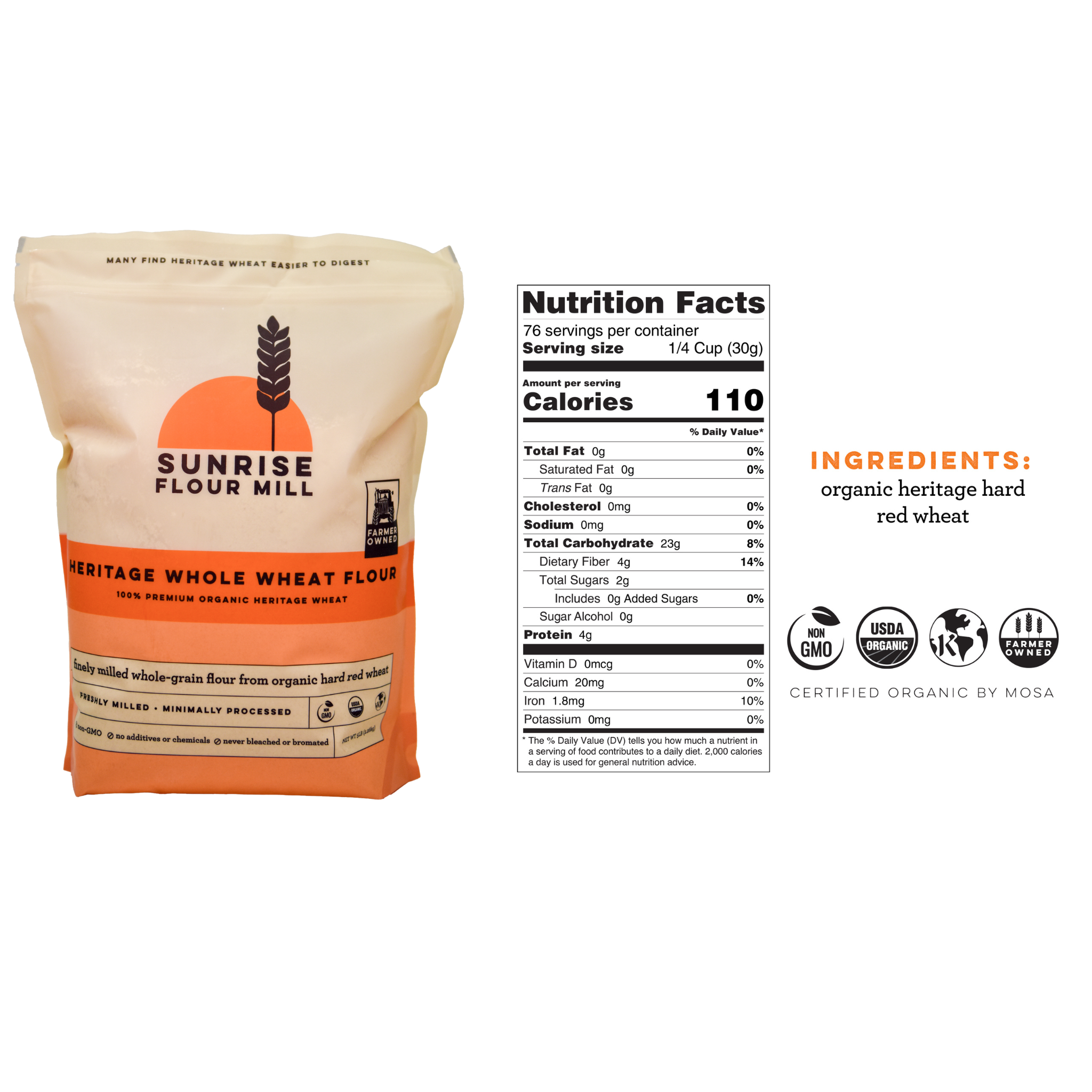 Heritage Flour 4-Pack