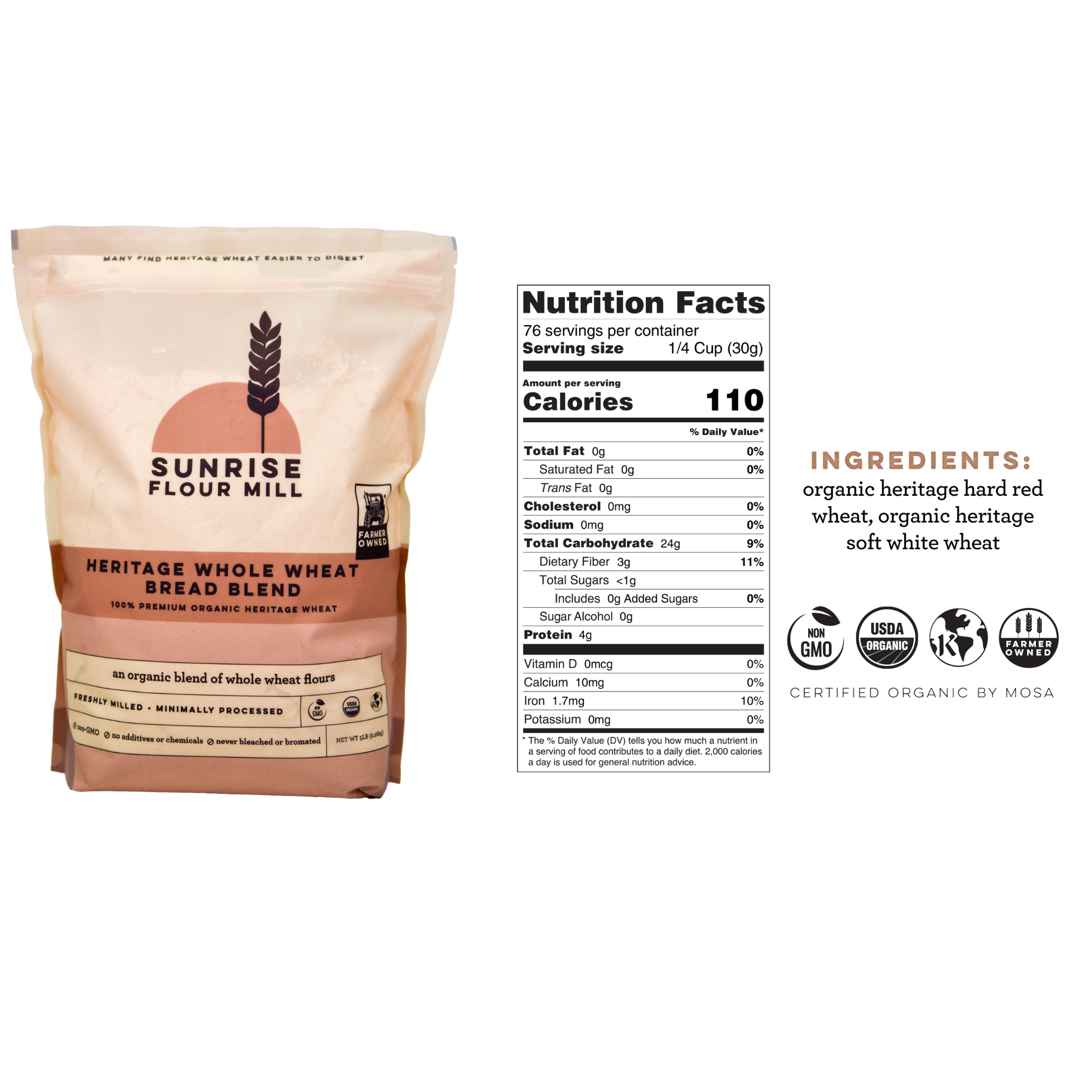 Heritage Flour 4-Pack