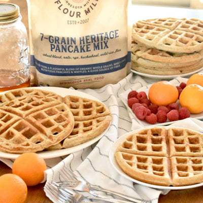 Overnight Sourdough Discard Waffle Recipe