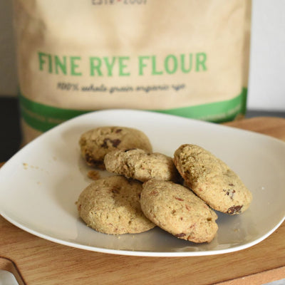 Rye Chocolate Chip Cookies Recipe