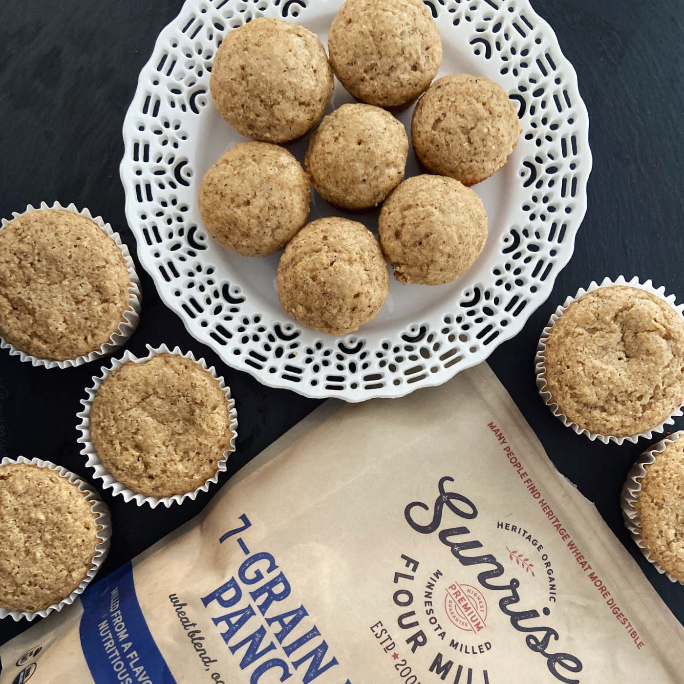 7-Grain Heritage Pancake Mix Muffin Recipe