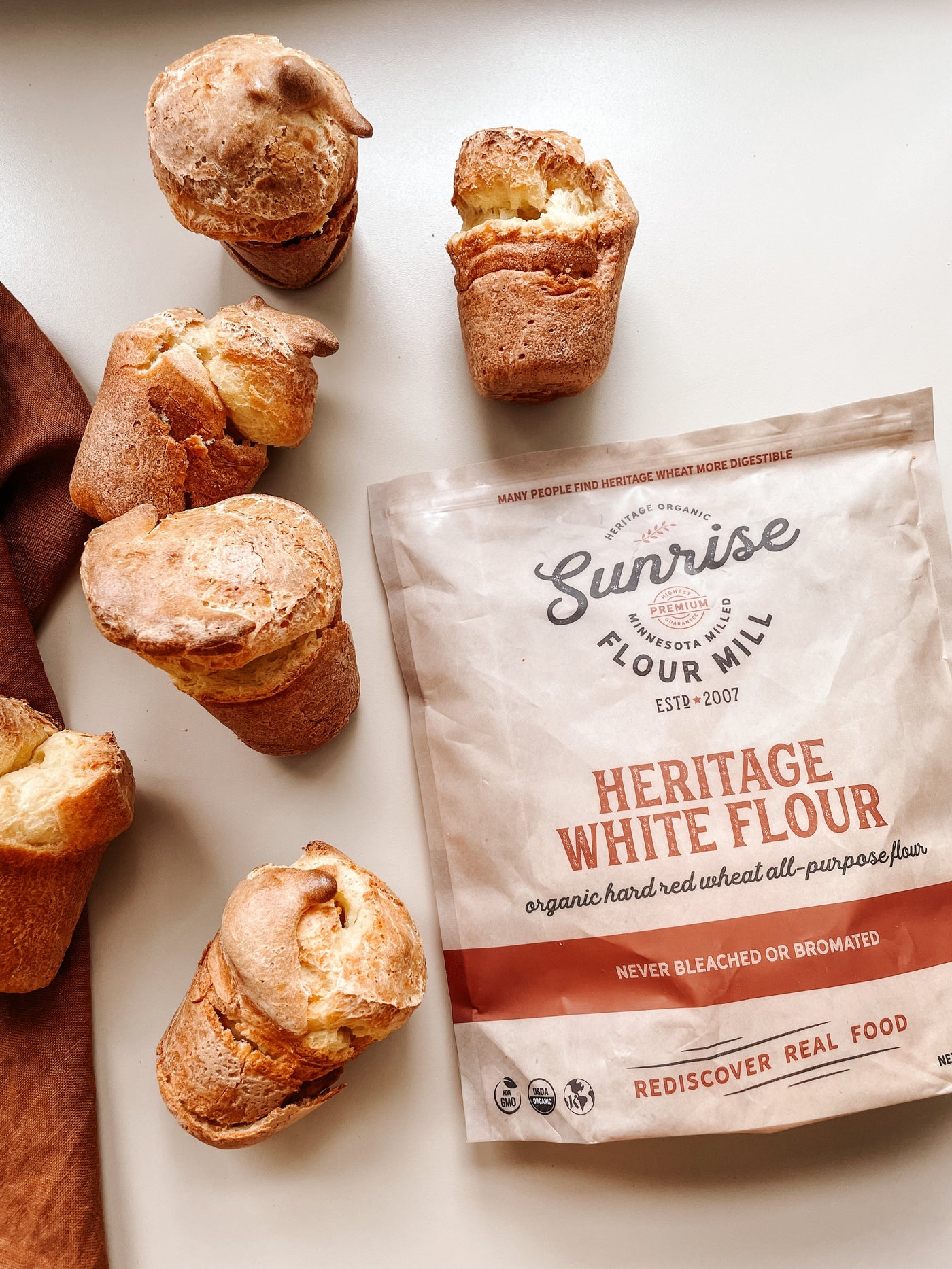 Heritage Sourdough Popovers