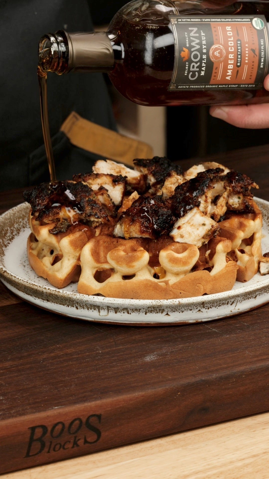 Big + Baked Chicken and Waffles