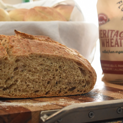 Heritage Whole Wheat Yeast Bread Recipe