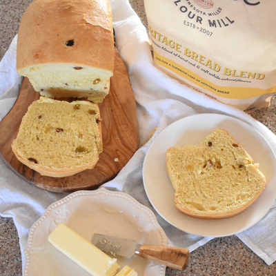 Heritage Raisin Bread Recipe