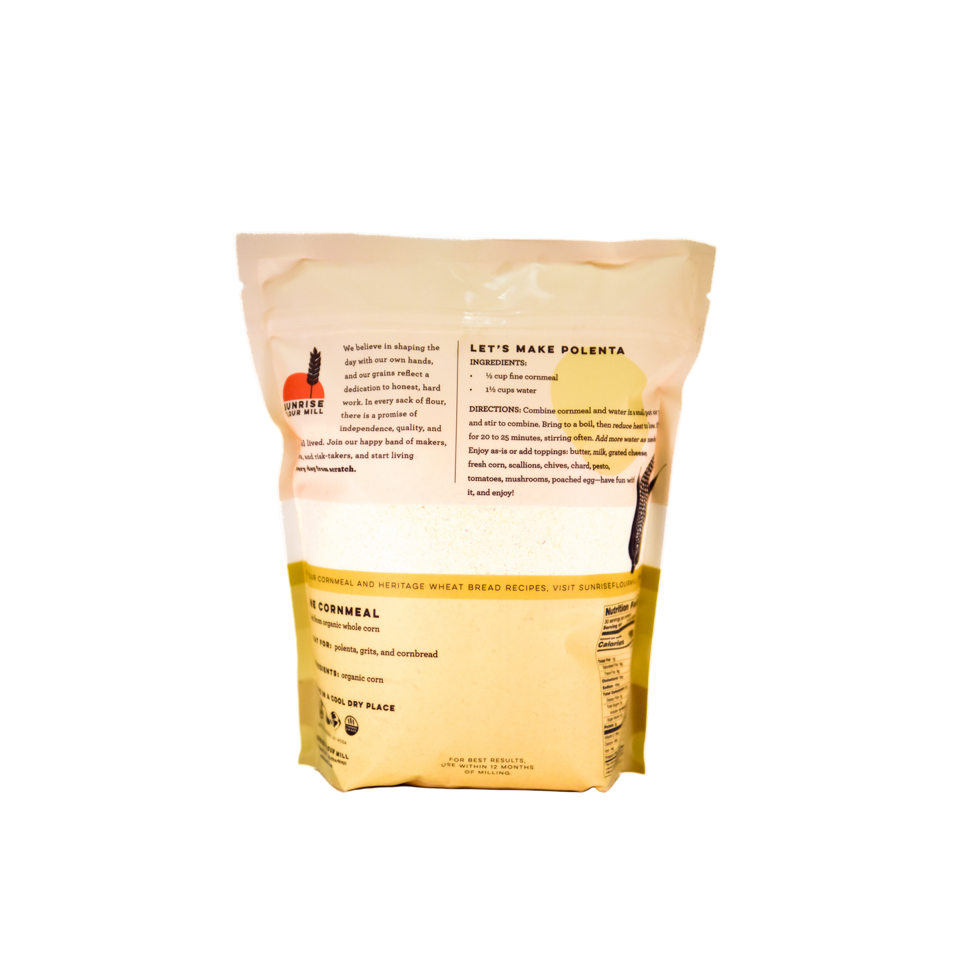 Organic Fine Cornmeal