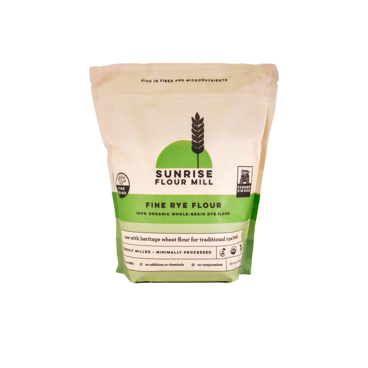 Organic Fine Rye Flour