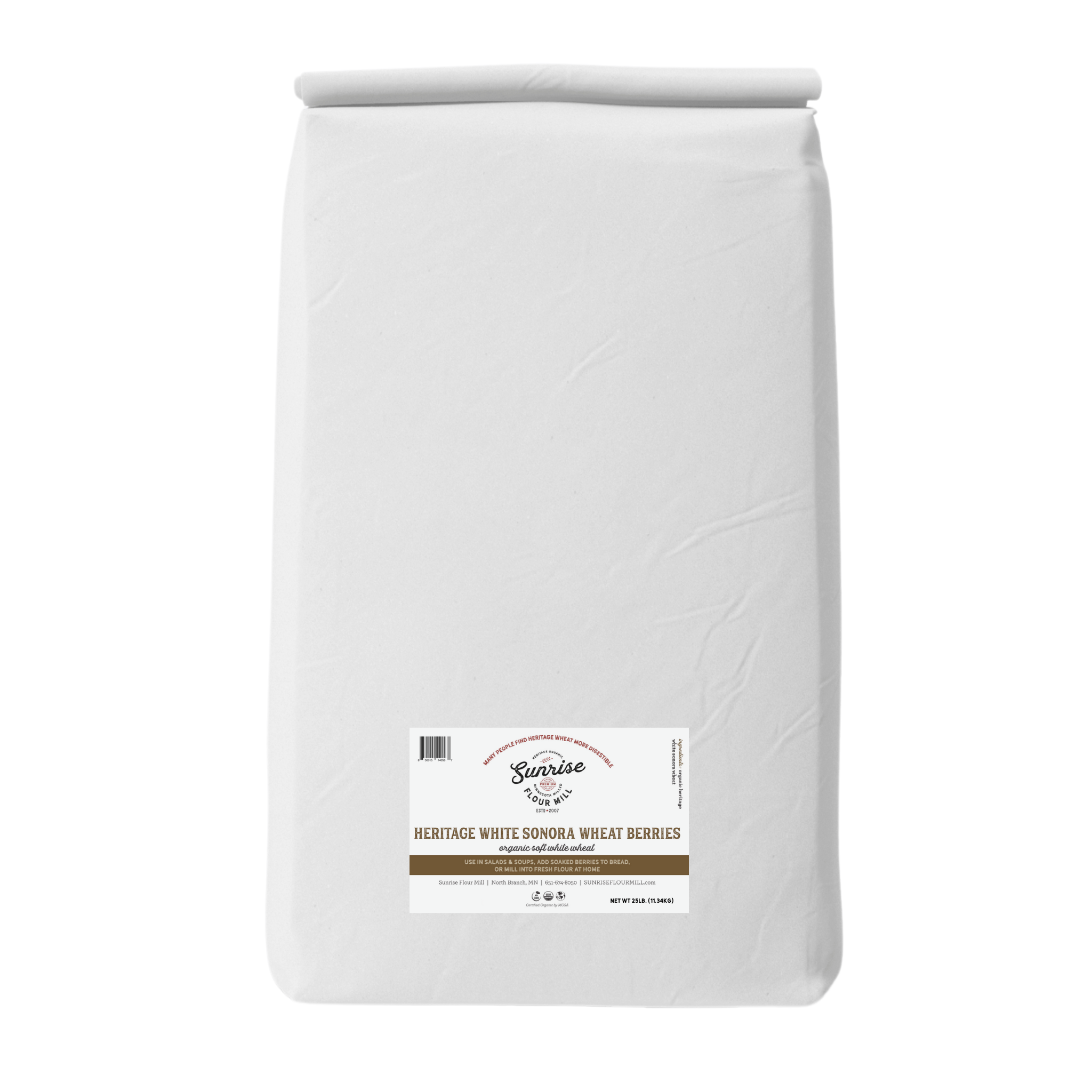 Heritage Soft White Wheat Berries