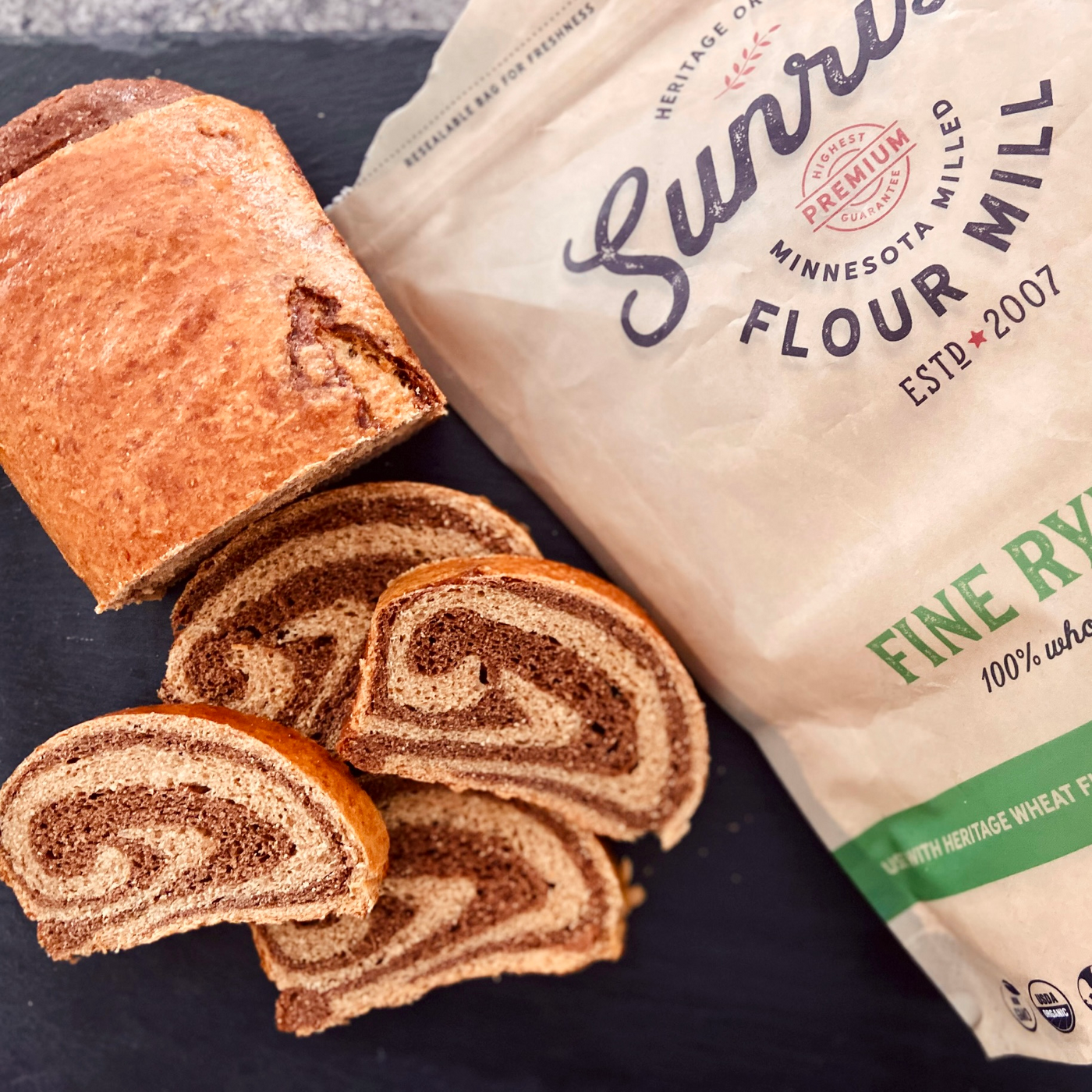 Organic Fine Rye Flour