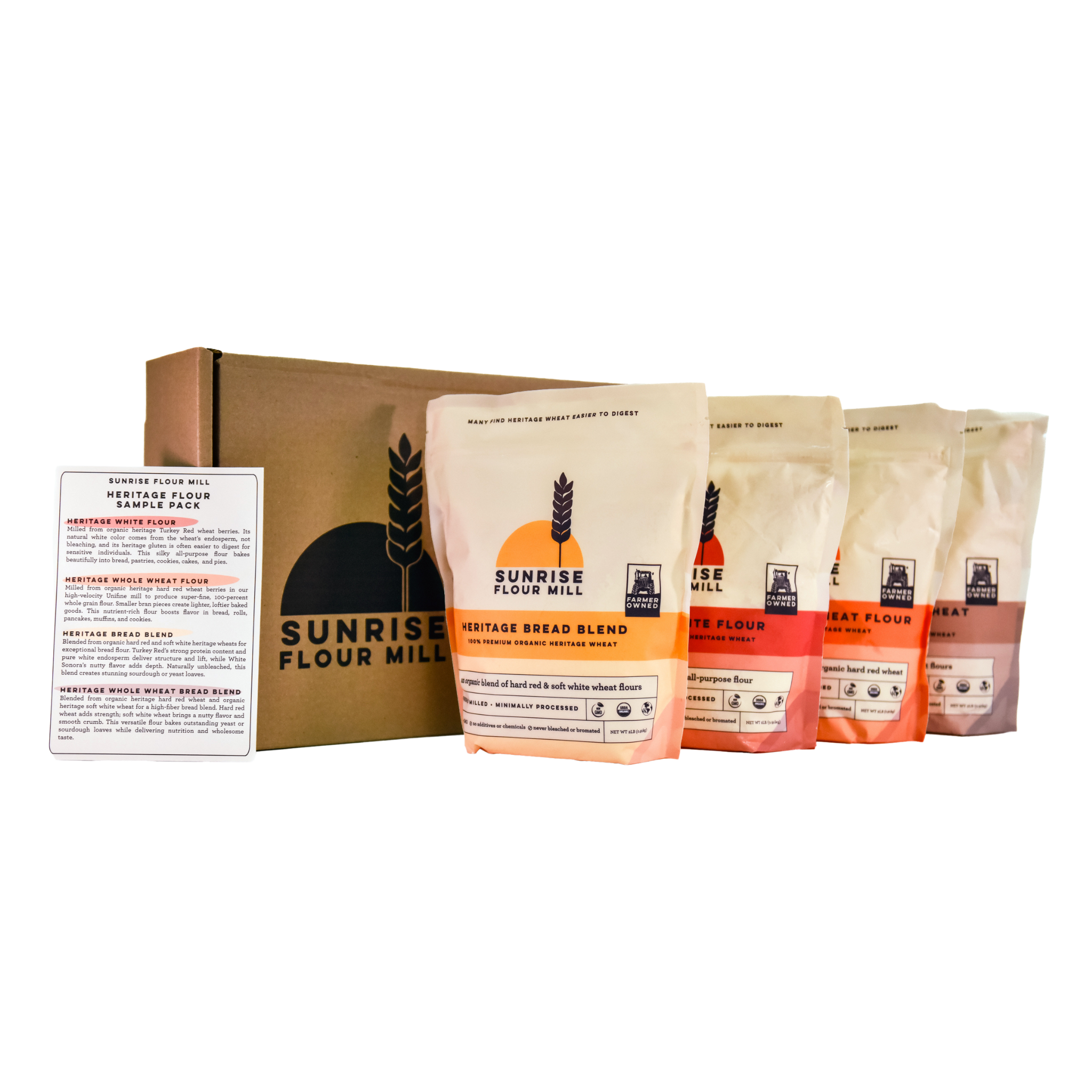 Heritage Flour Sample Pack
