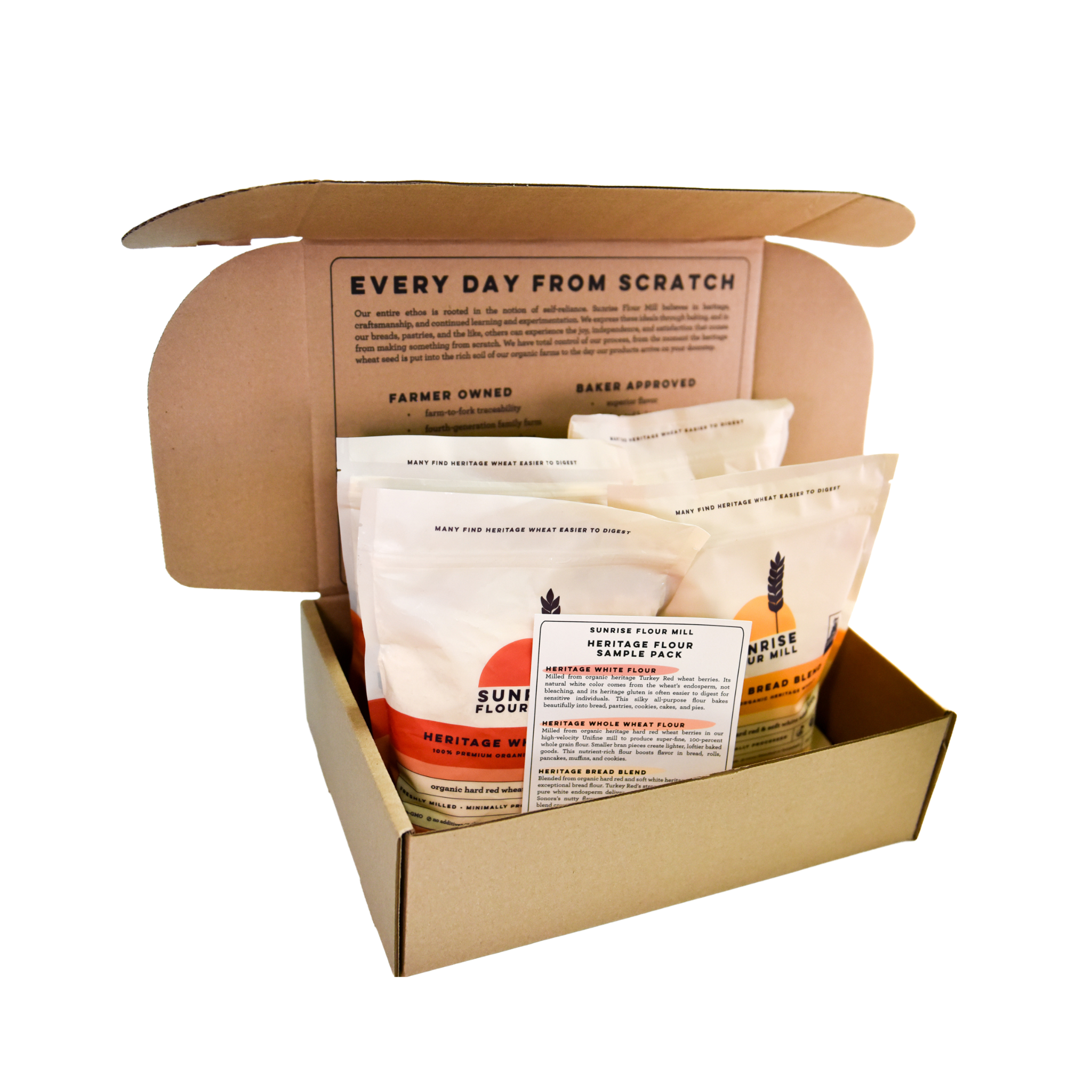 Heritage Flour Sample Pack