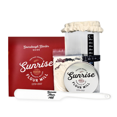 Sourdough Starter Kit with Jar and Heritage Sourdough Starter
