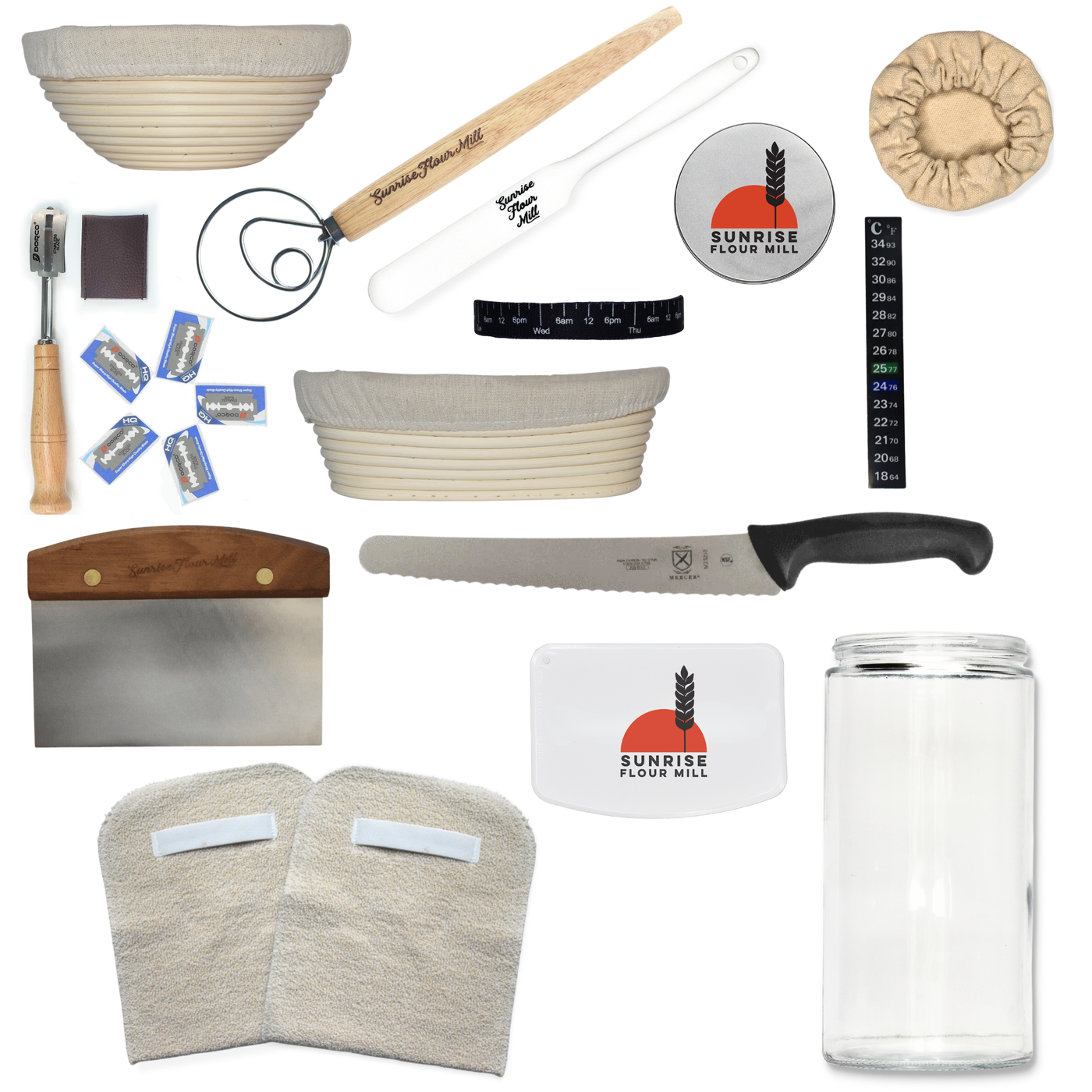 Bread Baking Accessories Set - Bread Making Tools – Sunrise Flour Mill