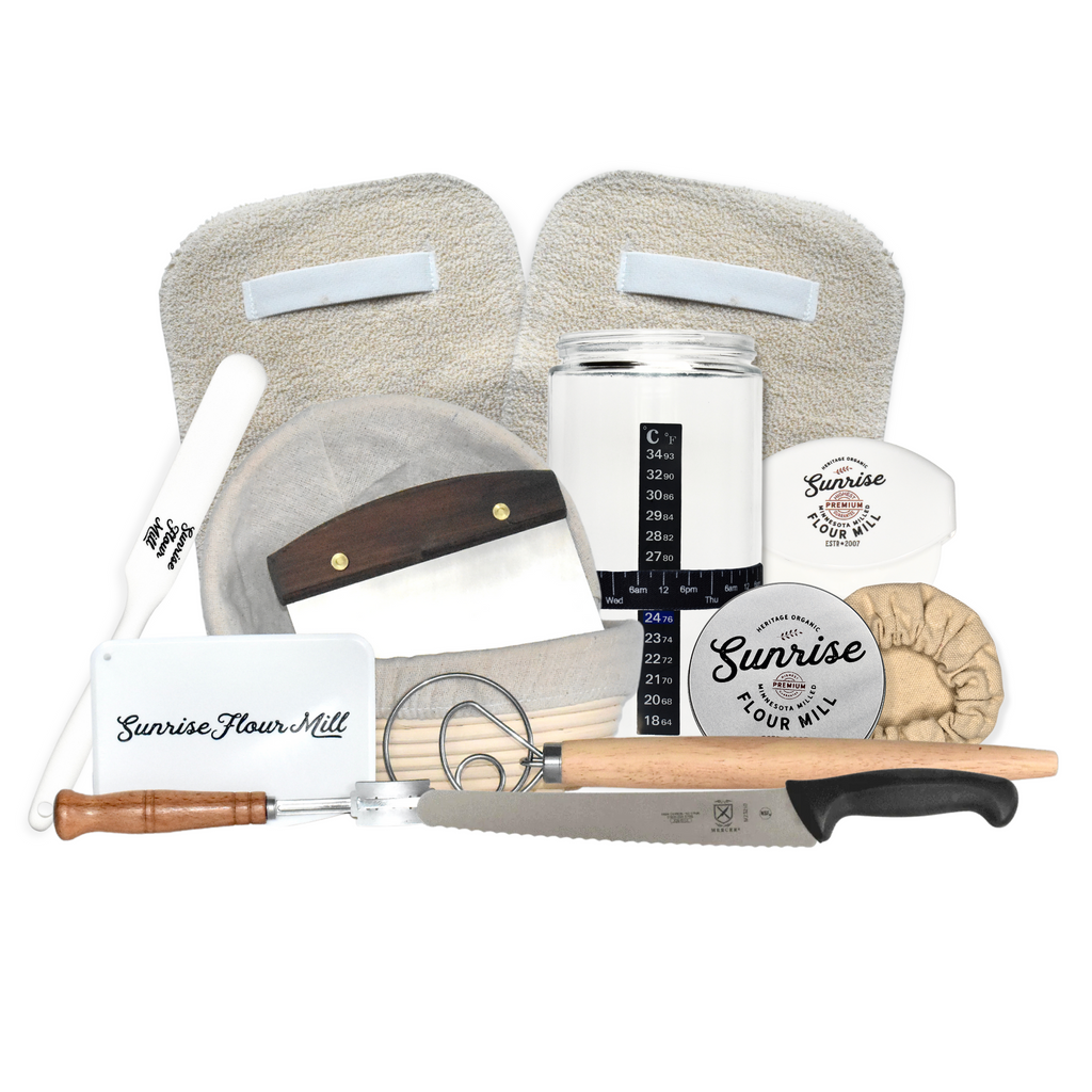 Sunrise Flour Mill | Lame Bread Scoring Tool w/ Blades & Leather Cover