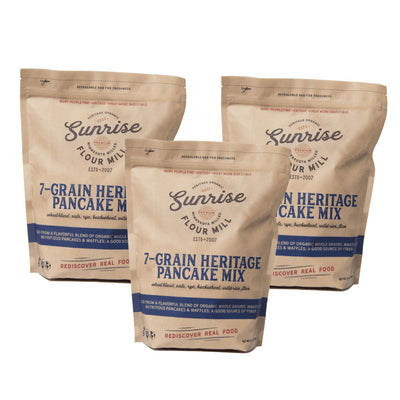 Gift Pack: 7-Grain Heritage Pancake Mix (3 x 2.5 lb. bags)