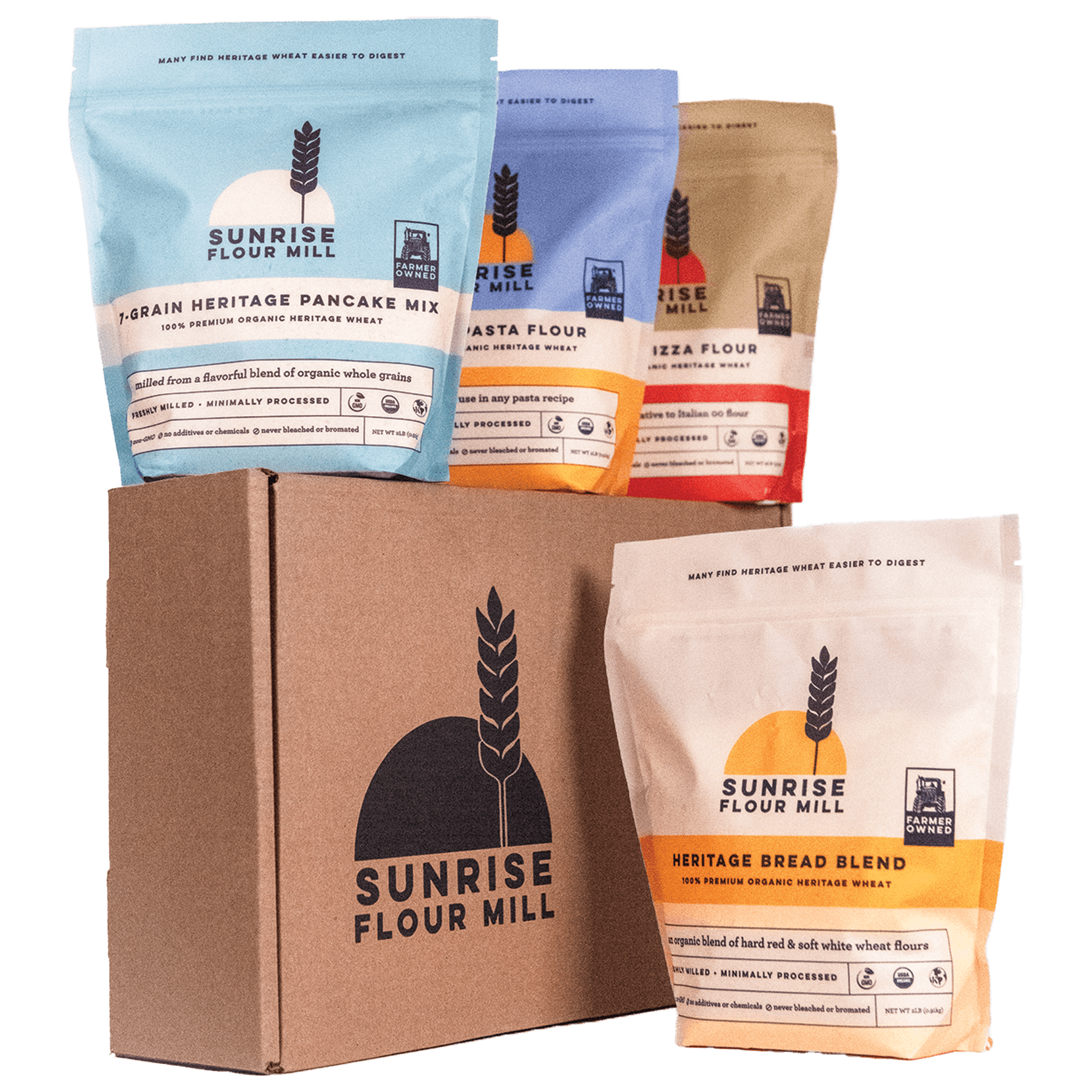 Sunrise Flour Mill flour bundle